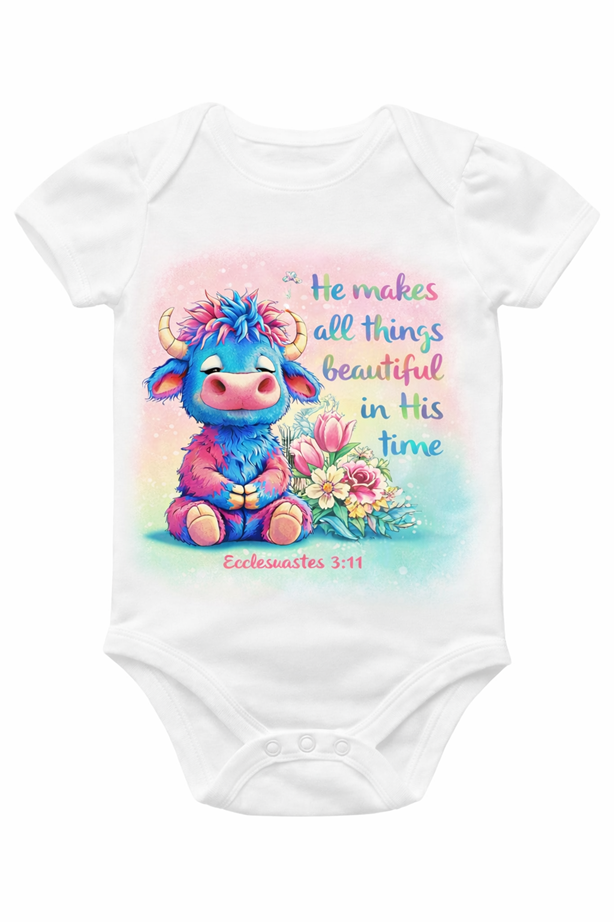 Beautiful in His time Onesie-Bodysuit