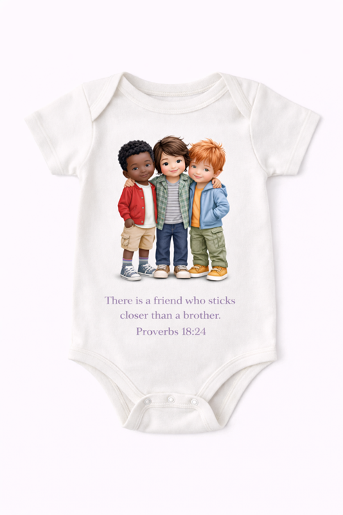 Friendship above all Onesie-Bodysuit