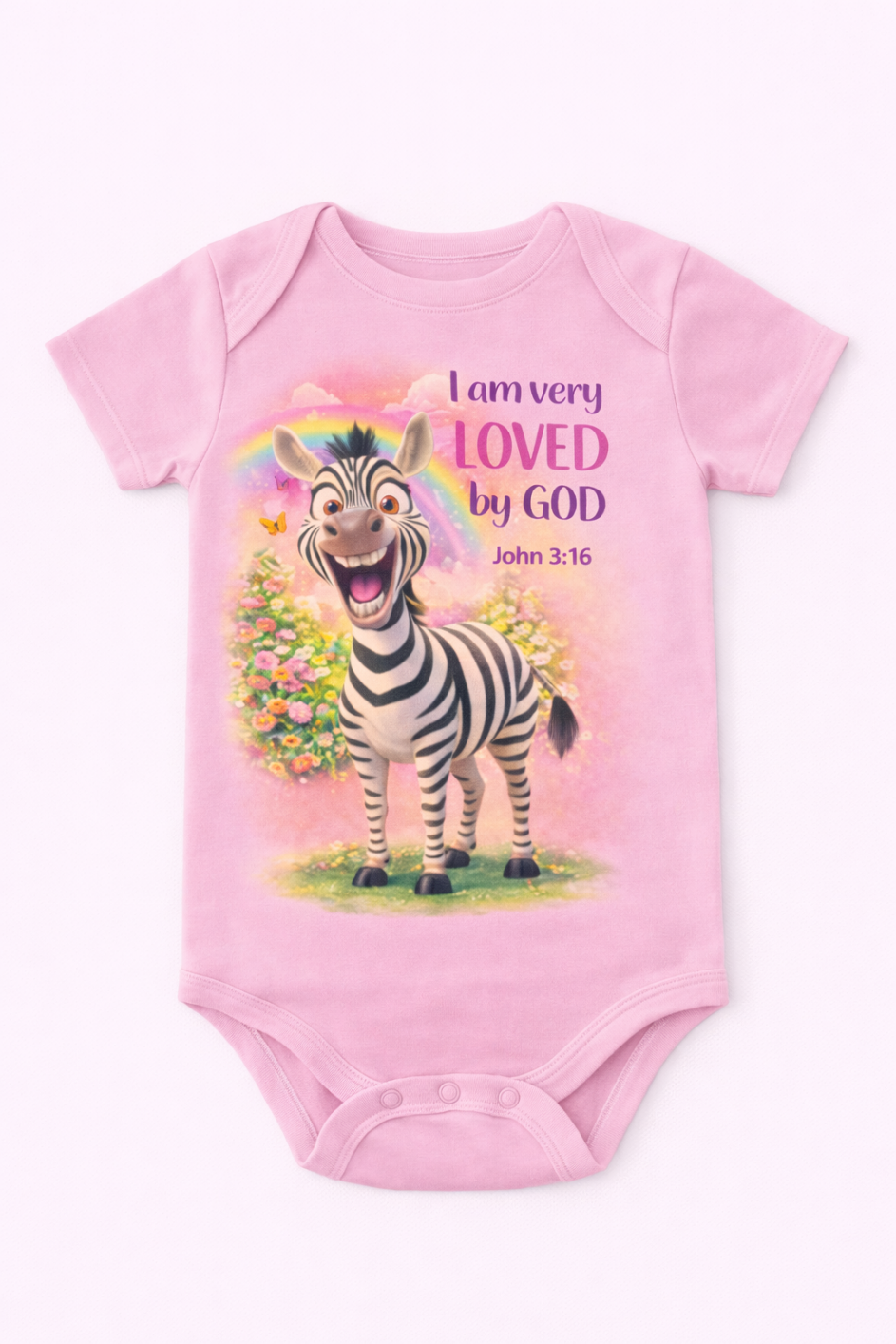 Loved by God Onesie-Bodysuit