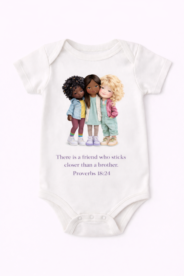 Friendship above all Onesie-Bodysuit