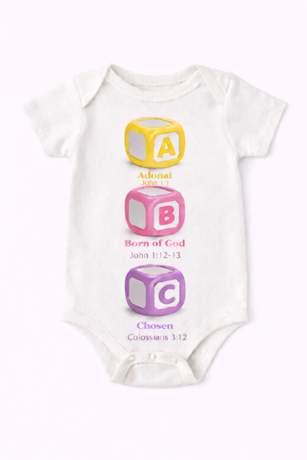 Colorful Dice Onesie-Bodysuit