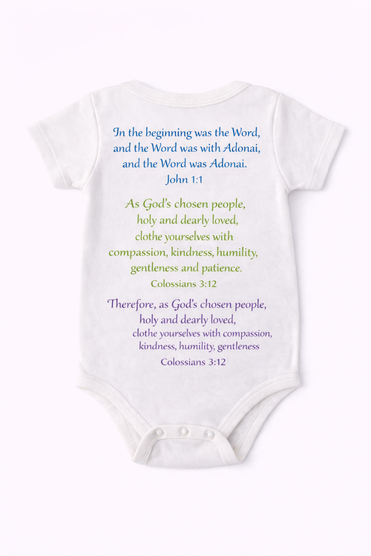 Colorful Dice Onesie-Bodysuit