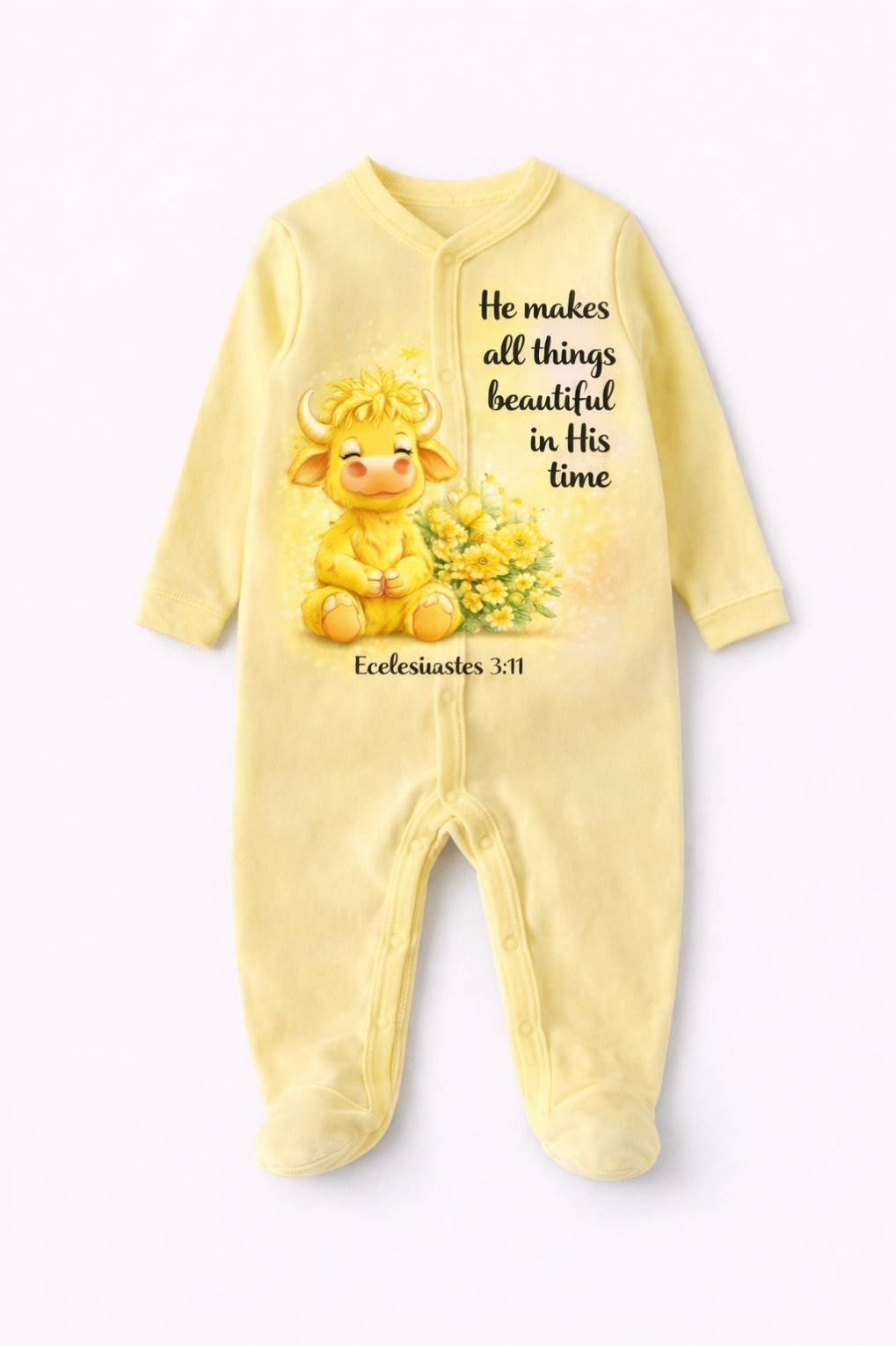 Beautiful in His time Romper