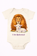 I Am Redeemed Neutral Onesie-Bodysuit