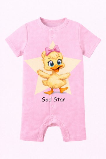 PINKY GOD STAR ROMPER