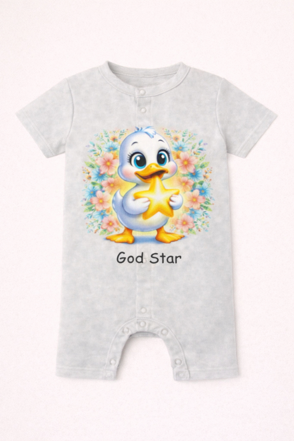 God Star Neutral Romper